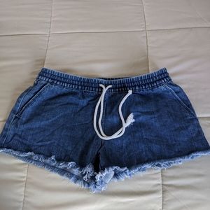 Aerie denim shorts